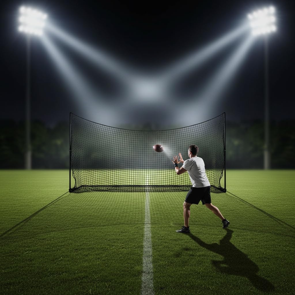 Golf Practice Net Heavy Duty, 400GSM Golf Ball Hitting Nets for Backyard Garage Indoor Outdoor, Adjustable Barrier Protective Batting Net for Baseball Hockey Soccer Sports Netting