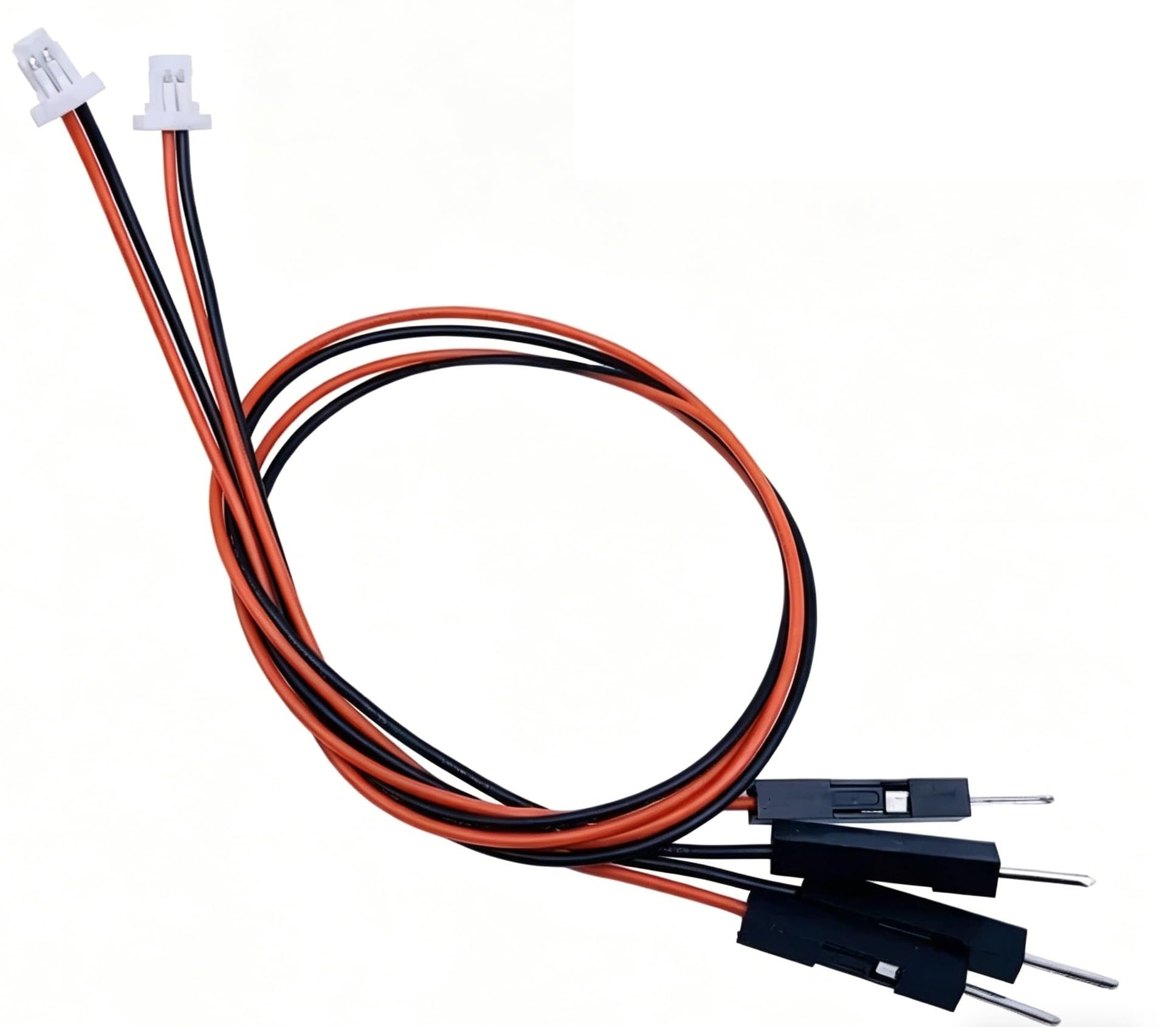 Cable electrónico SH1.0 a línea Dupont, 2P/3P/4P/5P/6 pines a conector macho/hembra de 2,54mm, Cable de Color, 10 Uds.(300MM,TO DUPONT FEMALE_10PCS_5P)