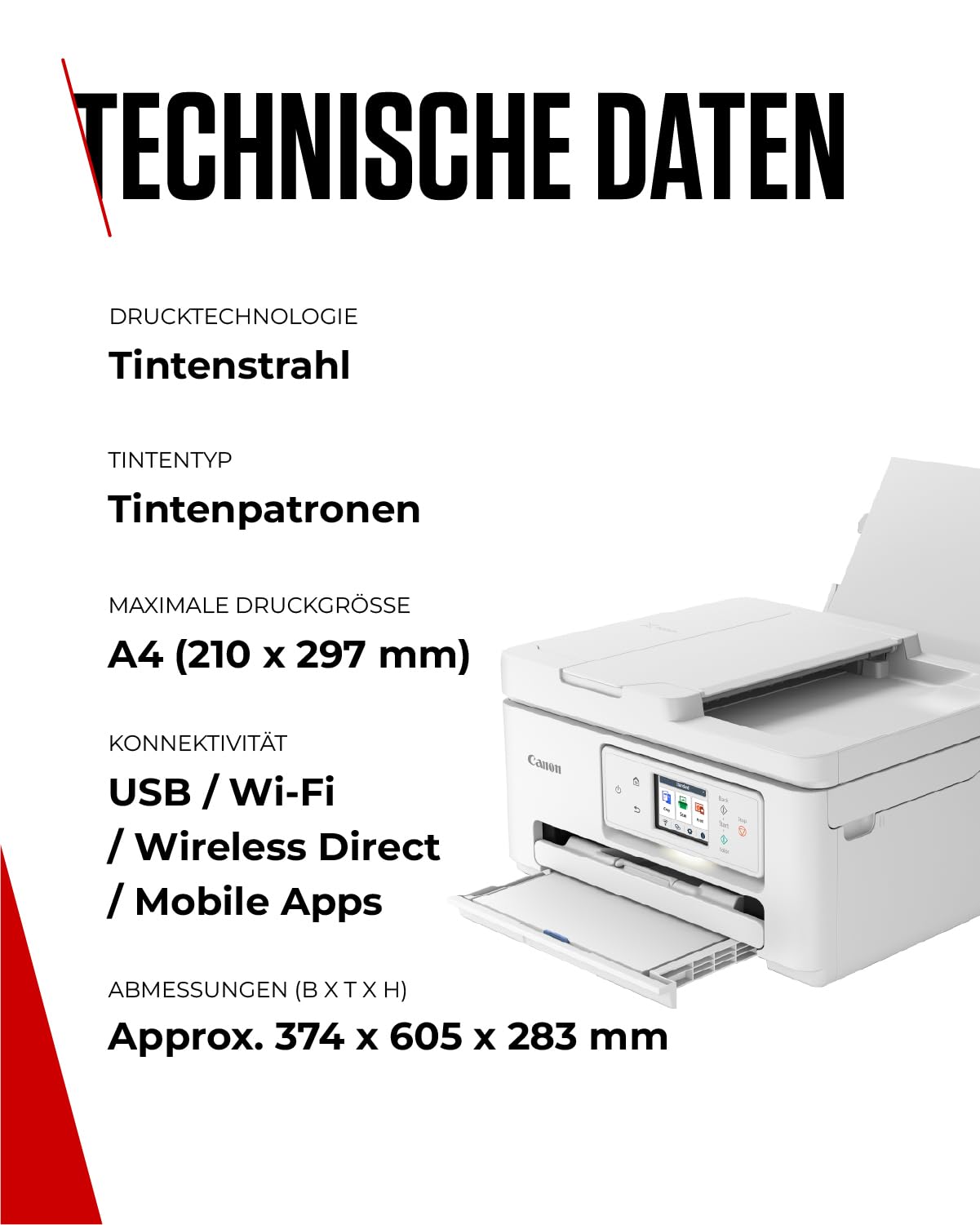 Canon PIXMA TS7750i Multifunktionsdrucker 4in1 (Tintenstrahl – Bild 6