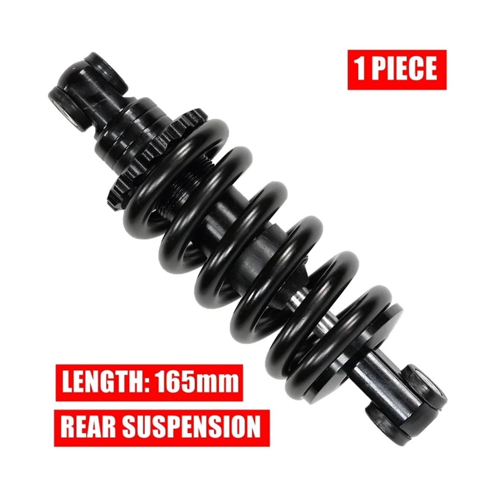 Muelle en Espiral de Scooter eléctrico y Amortiguador de Choque híbrido hidráulico 165 mm