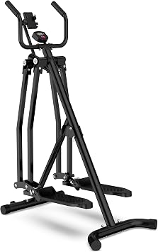 Air Walker Elliptical, Foldable Low-Impact Home Fitness Machine,500LBS Cap