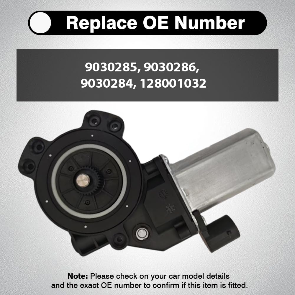 Power Motorino alzacristalli elettrico per guida a sinistra 9030285 Compatibile con Renault Master 2010-2023 1 pz Anteriore Sinistro