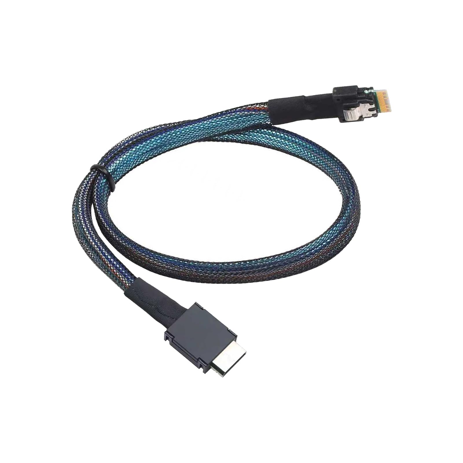 Cable PCIe SFF-8611 4i a SFF-8654 de 40 a 38 pines para conector de servidor y placa base de PC 7