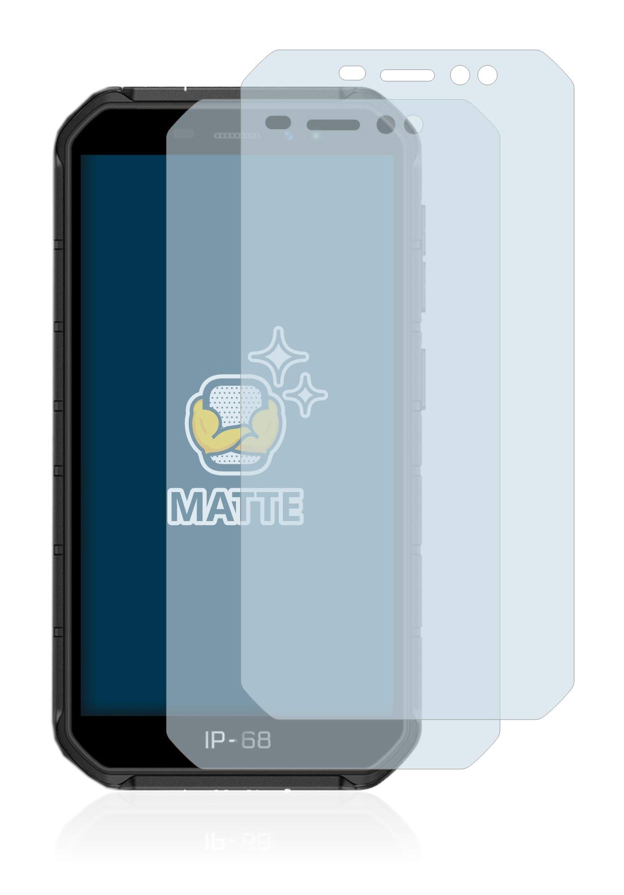 2 Pezzi Antiriflesso Pellicola Protettiva Opaca per Ulefone Armor X8