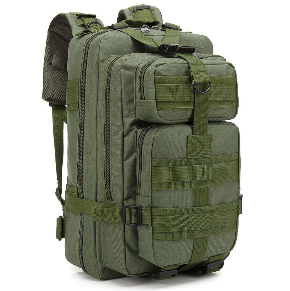 NuCamper Military Tactical Backpack Large army 3 Day Assault Pack Molle Bugout Bag Rucksack for Hiking Treeking Travel
