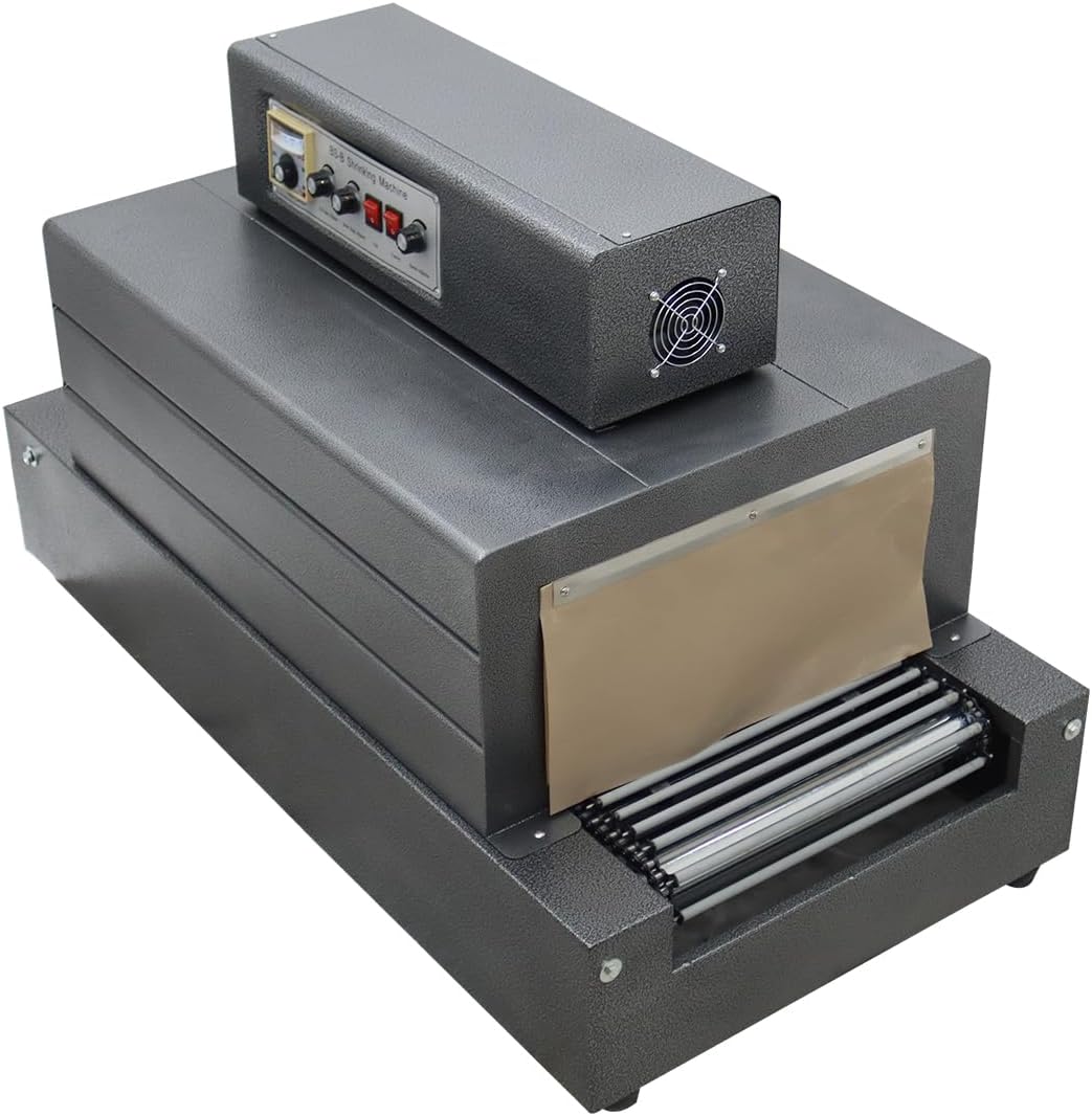 Industrail Heat Tunnel Shrink Wrap Machine Heat Shrink Packaging Machine Shrink Wrap Machine for Packaging(Chain Conveyor) 220V 5.5kw
