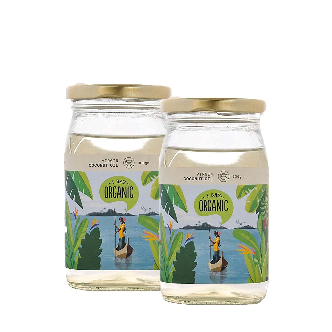 See full amazon price history chart for I Say Organic Virgin Coconut Oil, Cold Pressed | Pack Of 2, 300g each | Keto-friendly | Preservatives Free | Use as Cooking Oil, Skin Moisturizer or Hair Conditioner | Non-GMO I Say Organic Virgin Coconut Oil, Cold Pressed | Pack Of 2, 300g each | Keto-friendly | Preservatives Free | Use as Cooking Oil, Skin Moisturizer or Hair Conditioner | Non-GMO (B09C1HR4FL) Amazon Price History, Amazon Price Tracker