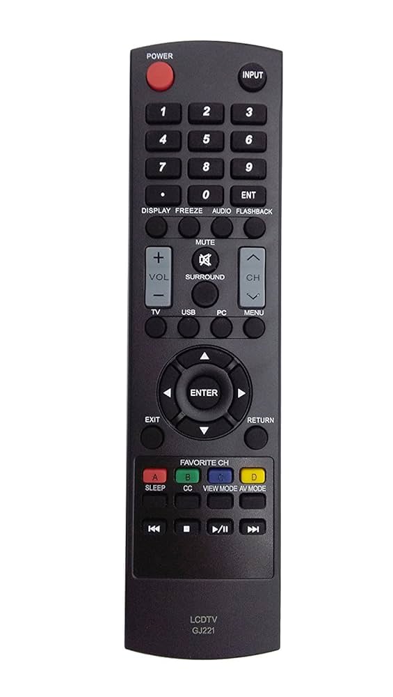 Amazon.com: New GJ221 Remote for Sharp LED HDTV TV LC-32D59U