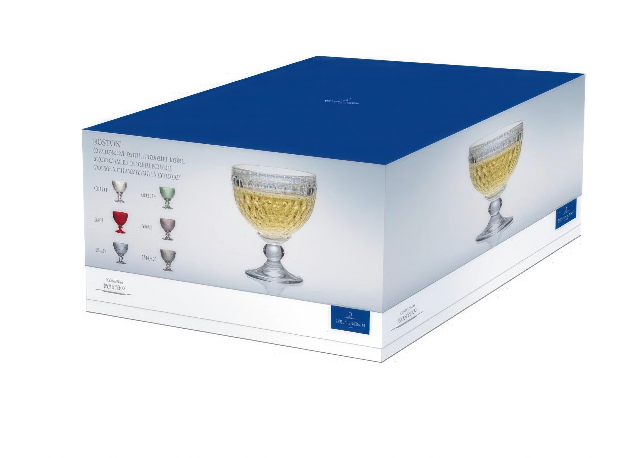 Villeroy & Boch Boston Coloured 4er Set Sektschale blau
