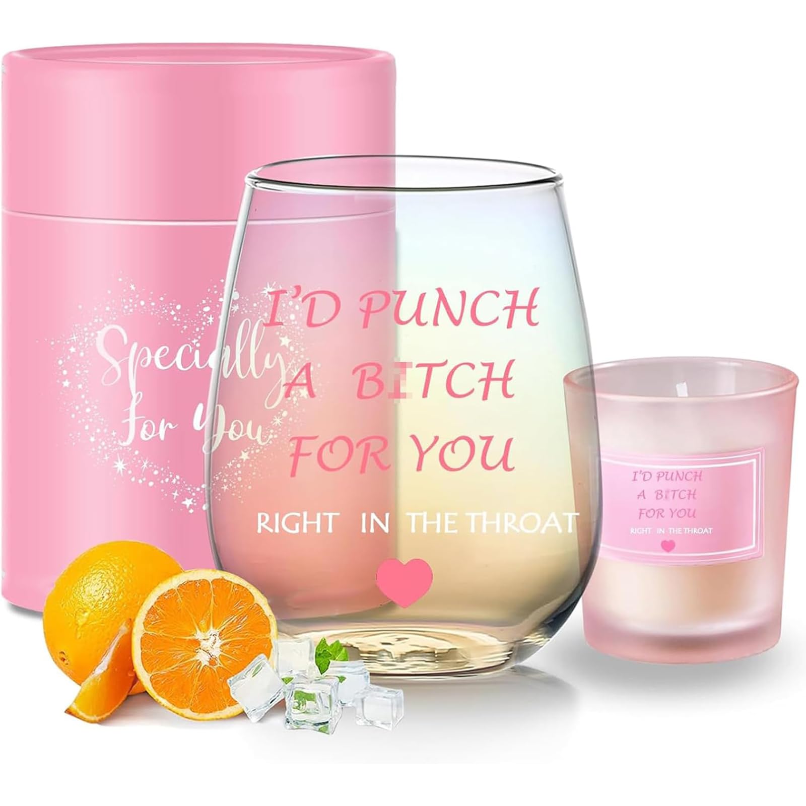 Cadeaux d'amitié pour femme : verre à vin et anniversaire original