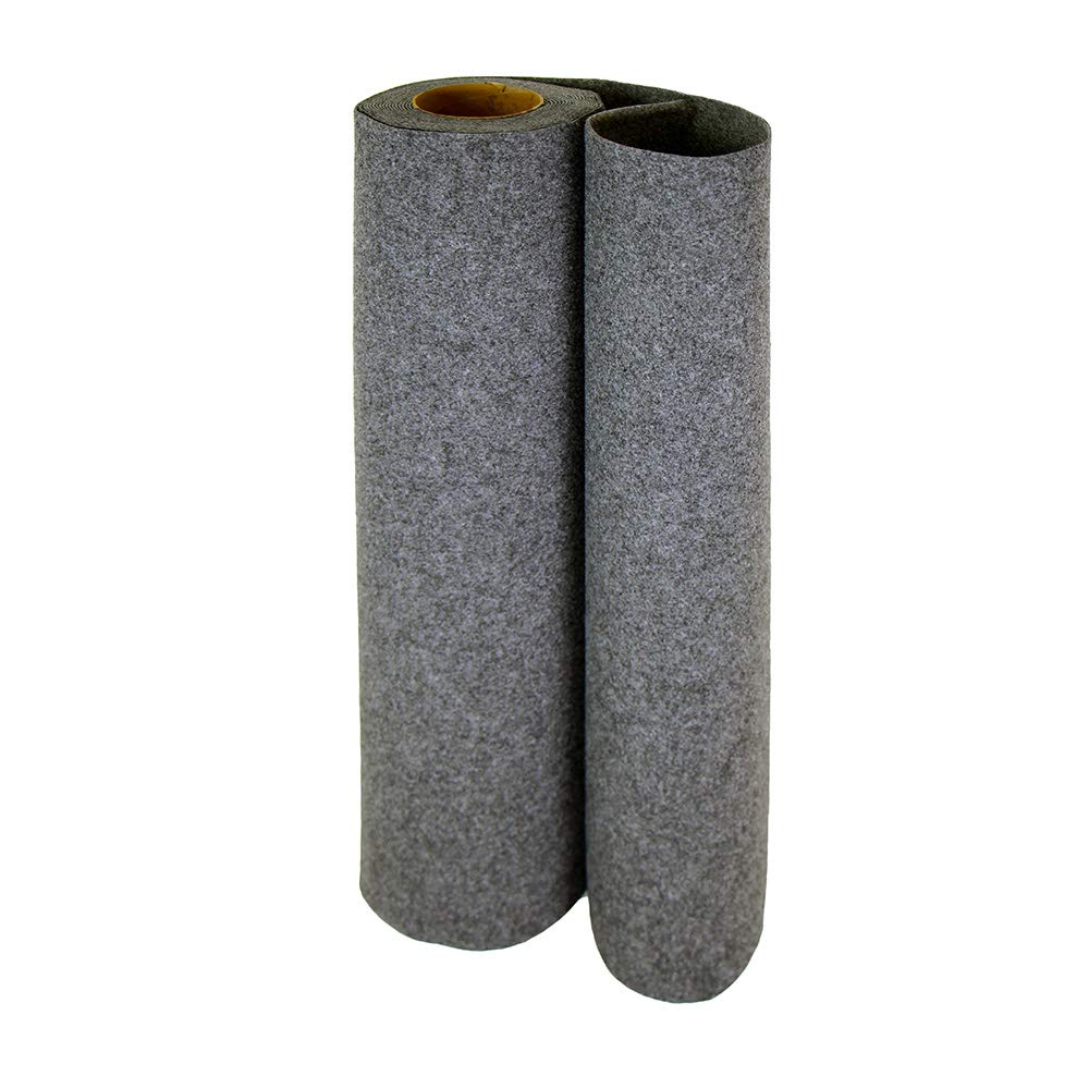 OLIVO.shop Alfombra de eventos, rollo de alfombras, alfombra para boda, ceremonia, fiesta, alfombra al metro, pasarela ROMOQU (gris, 1 x 5 m)