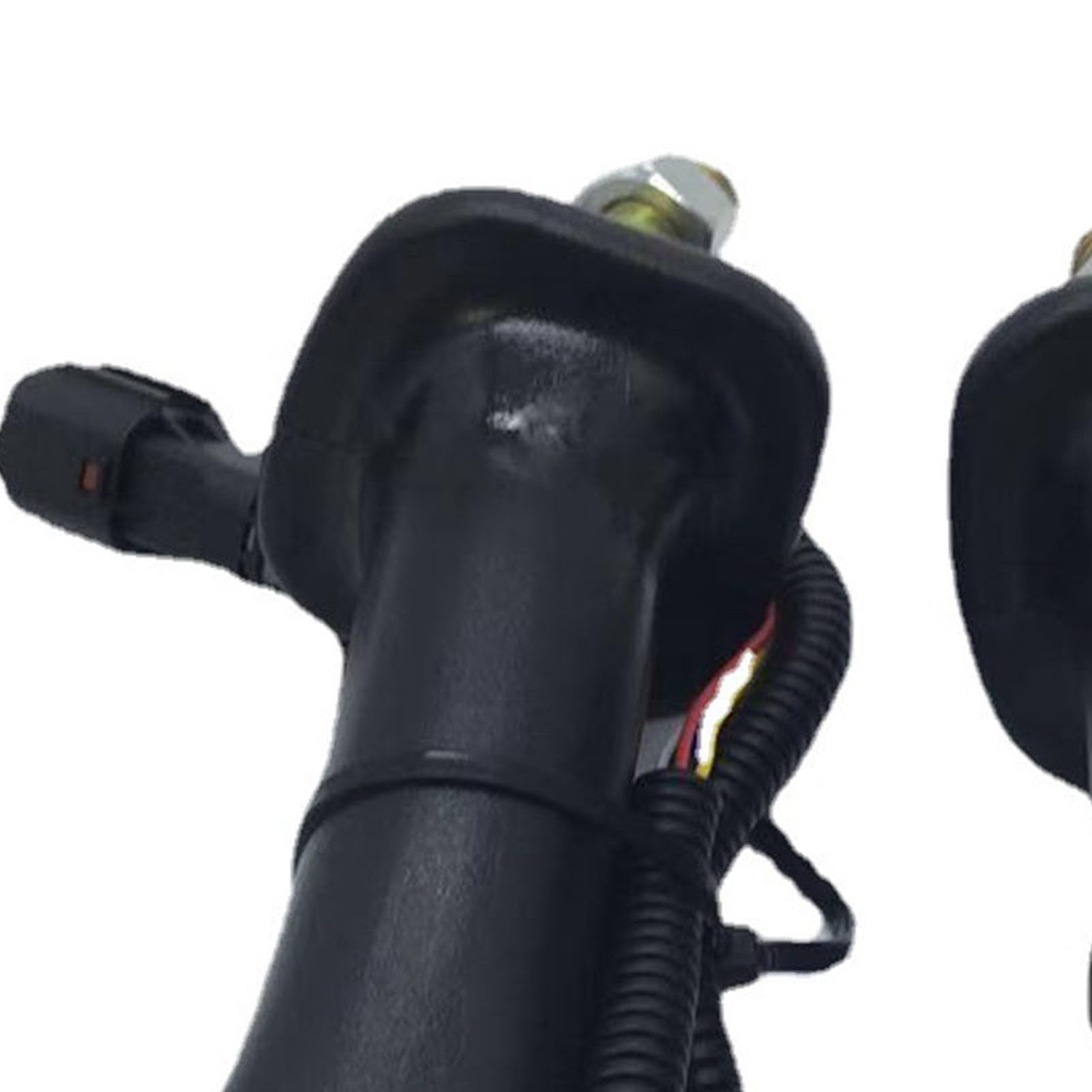 Buachois 2 Uds Manijas de Joystick de Excavadora Palanca de Empuñadura Ergonómica de Metal Mango Kit de Perilla de Control con Precisa Botones Tacto Cómodo Fácil Instalación para DX225/DH225-9 DH300-9