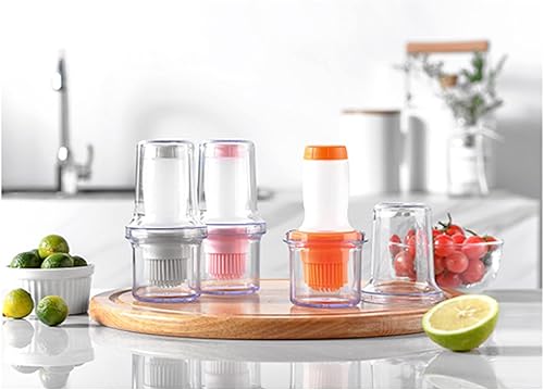 Miniatura 3 de Botella dispensadora de aceite de 2.0 fl oz para cocina, dispensador de aceite con cepillo, cepillo de silicona de grado alimenticio, dispensador de