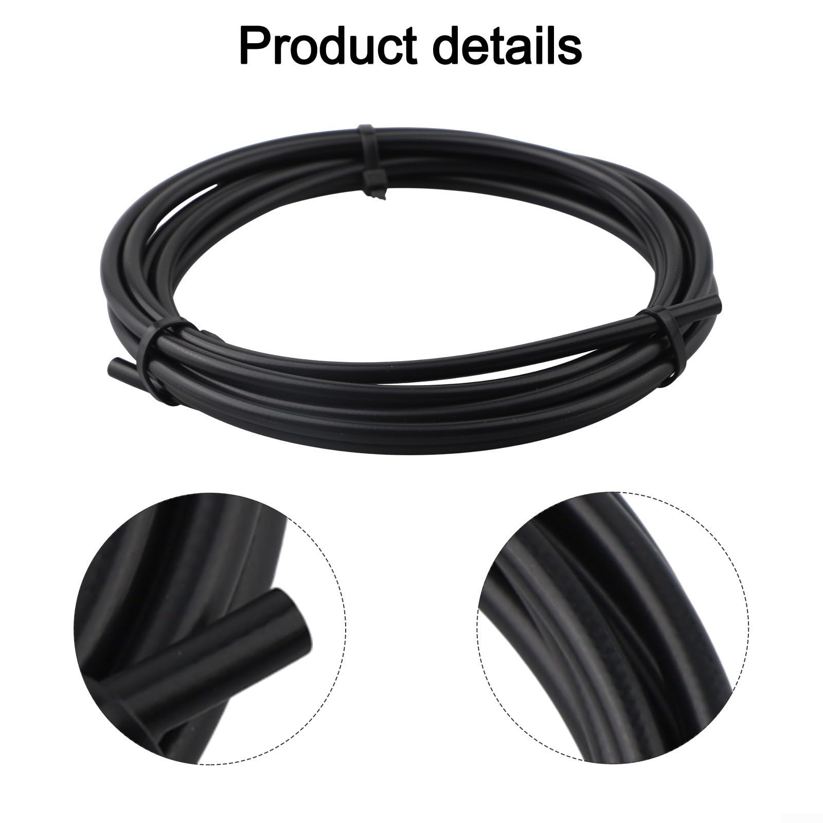 Tubo del freno a disco idraulico 3000 mm per SRAM per kit tubo olio STEALTH-A-MAJIG con chiave T8 raccordo olive manicotti a inserimento nero