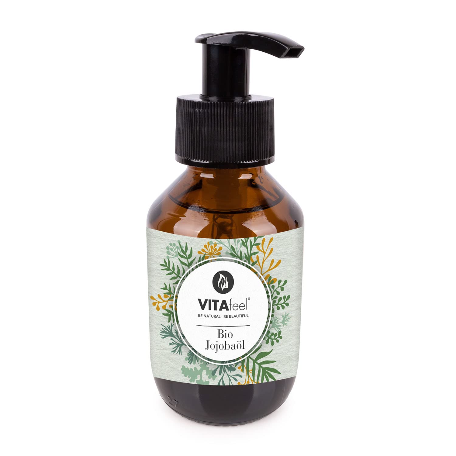 MeaVita Organic Jojoba Oil Gold – 100% czysty olej tłoczony na zimno, 1 opakowanie (1 x 100 ml)
