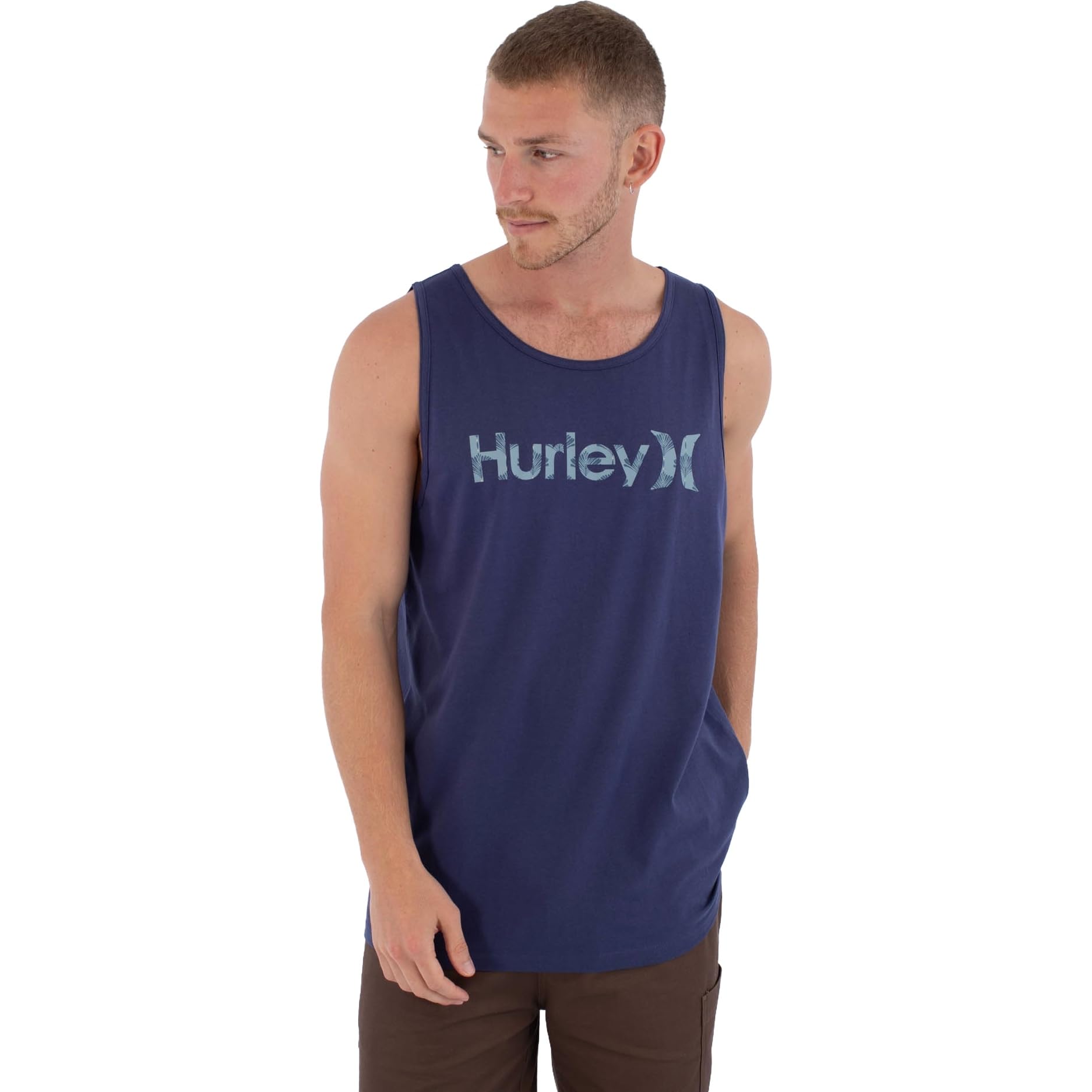 Hurley Mens Money Tank T-Shirt, Destroyer, XL EU
