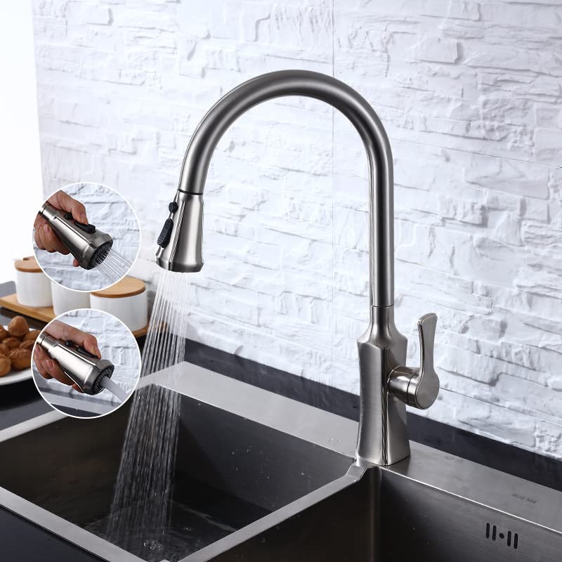 Robinet de cuisine extractible pour un nettoyage facile au quotidien
