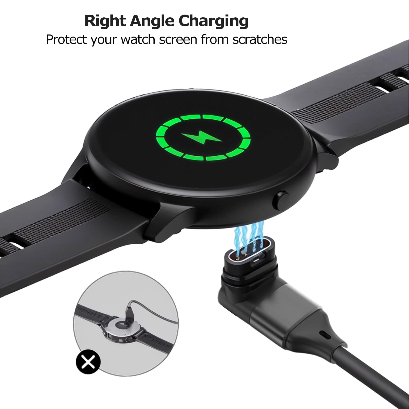 Caricabatterie Magnetico MoKo Per Garmin - Dock USB-C Compatibile Con Fenix, Forerunner, Venu E Altri Modelli - Foto 7