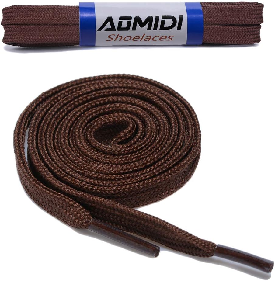 Flat Shoelaces Wide Shoes Lace 2 Pairs Wide Shoelaces Hollow Thick Flat Shoe Laces for Sneakers and Shoes