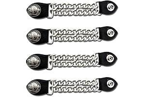 EXCELSIOR INTERNATIONAL Leather Vest Extenders for Bikers