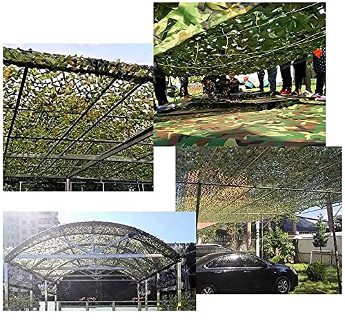 Sun net camuflaje de la selva y red de sombreado de automoviles Tophacker 4