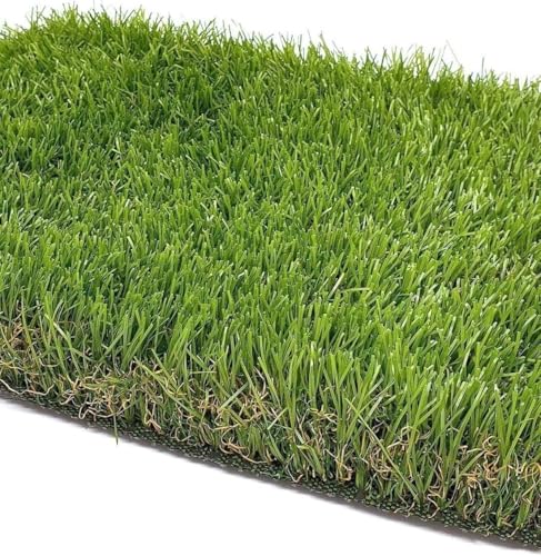 Mugar  Césped Artificial Venezia  Espeso y Agradable  Alturas de 20, 30 y 40 milímetros (40 mm   24500 puntadas, 2 x 4 metros)