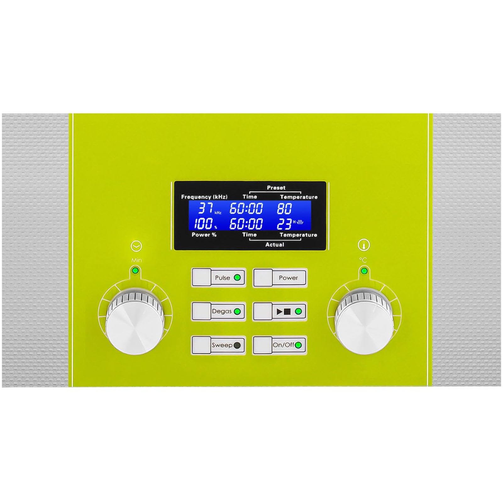 PROCLEAN 6.0DSP Ultraschallreiniger 6 Liter Ultraschallreinigungsgerät Degas Sweep Pulse Memory Quick Heizleistung 270 W Ultraschallleistung 240 W 37 kHz LED