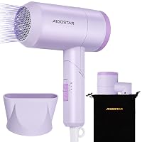 Aigostar Phon Capelli Pieghevole, Con Borsa Antipolvere