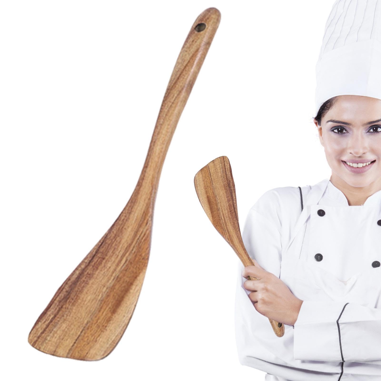 Set Di Utensili Da Cucina In Legno Di Teak, 10 Pezzi, Spatole, Cucchiai