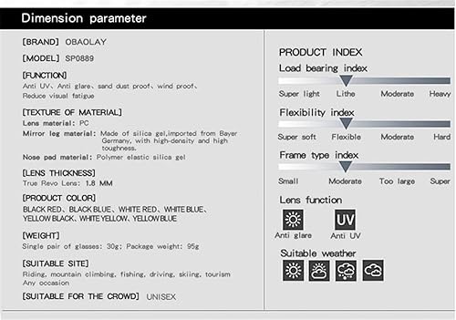 Miniatura 9 de Gafas de ciclismo UV400 gafas de deportes al aire libre moda sin marco bicicleta gafas de sol MTB gafas equipo de equitación