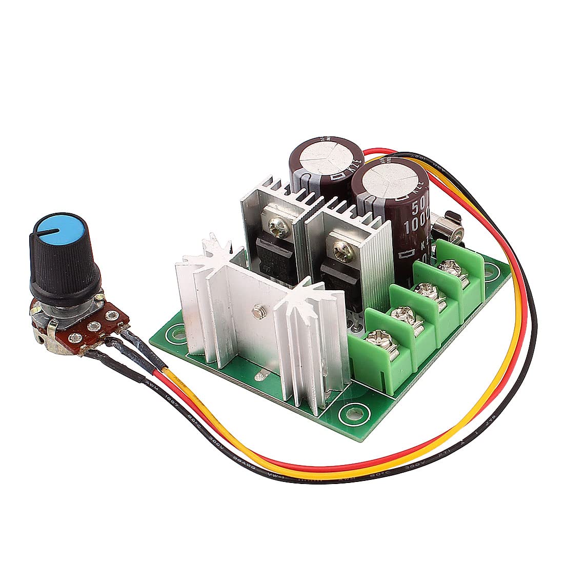 Controlador de velocidad motor CC 12V-30V 10A 120W interruptor PWM regulable