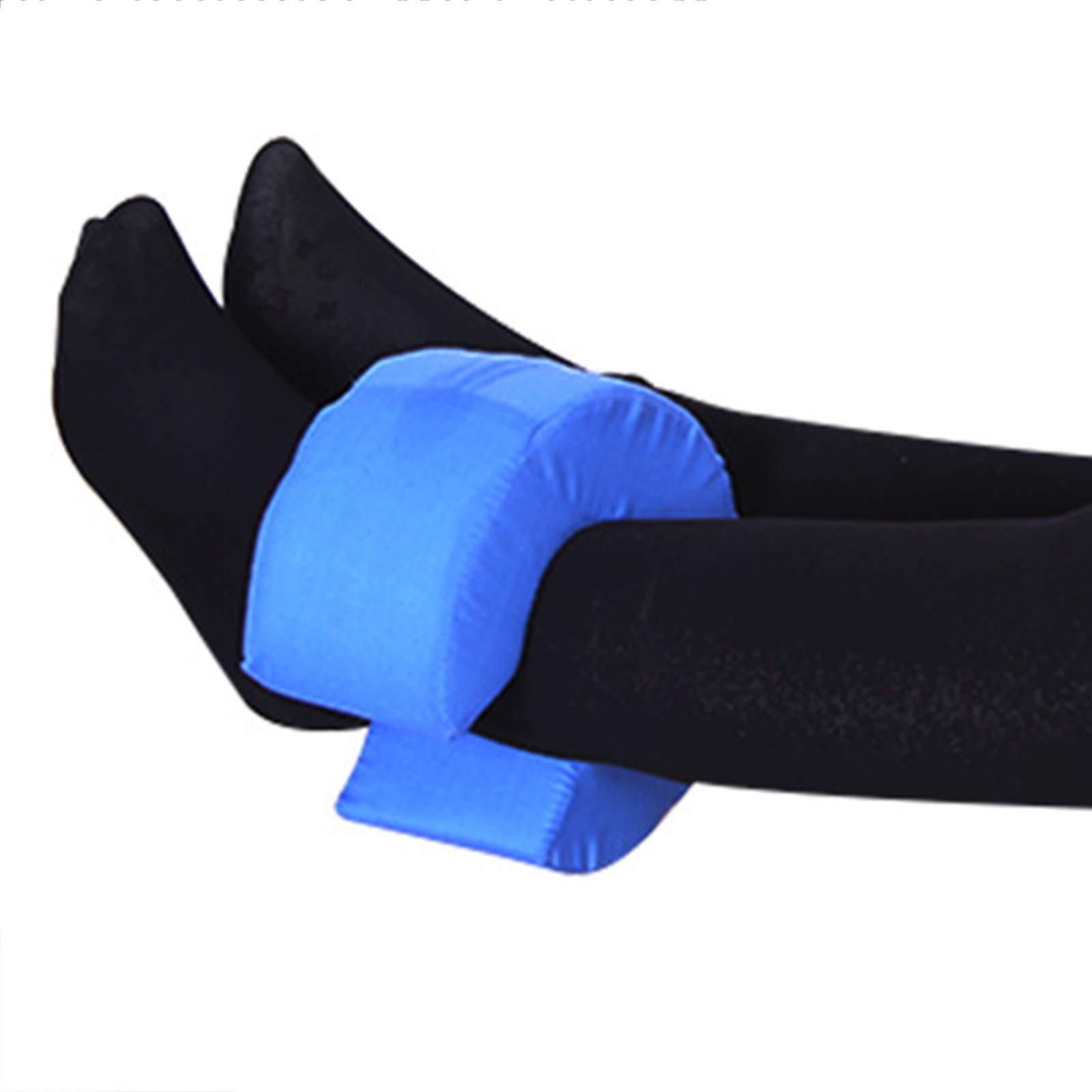 Almohada de Apoyo para pies con Espuma viscoelástica para Cama, Elevador de pies Que Alivia la presión en los pies, cojín de Apoyo para el Tobillo Que previene,White