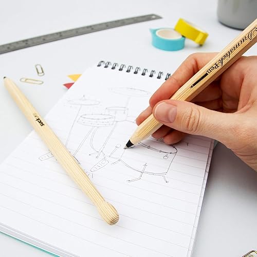 Vista 16 de SUCK UK Drumstick Pencils lápices tipo palillos de tambor, Azul
