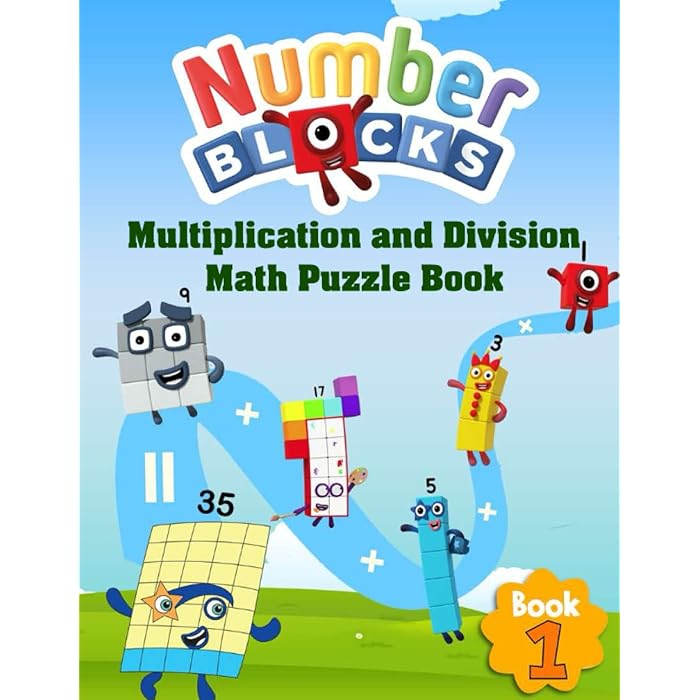 Buy Numberblocks Multiplication and Division Math Puzzle Book 1 Learn