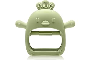 Must-Have Baby Teethers: Never Drop Teething Mitten Toys for Infants