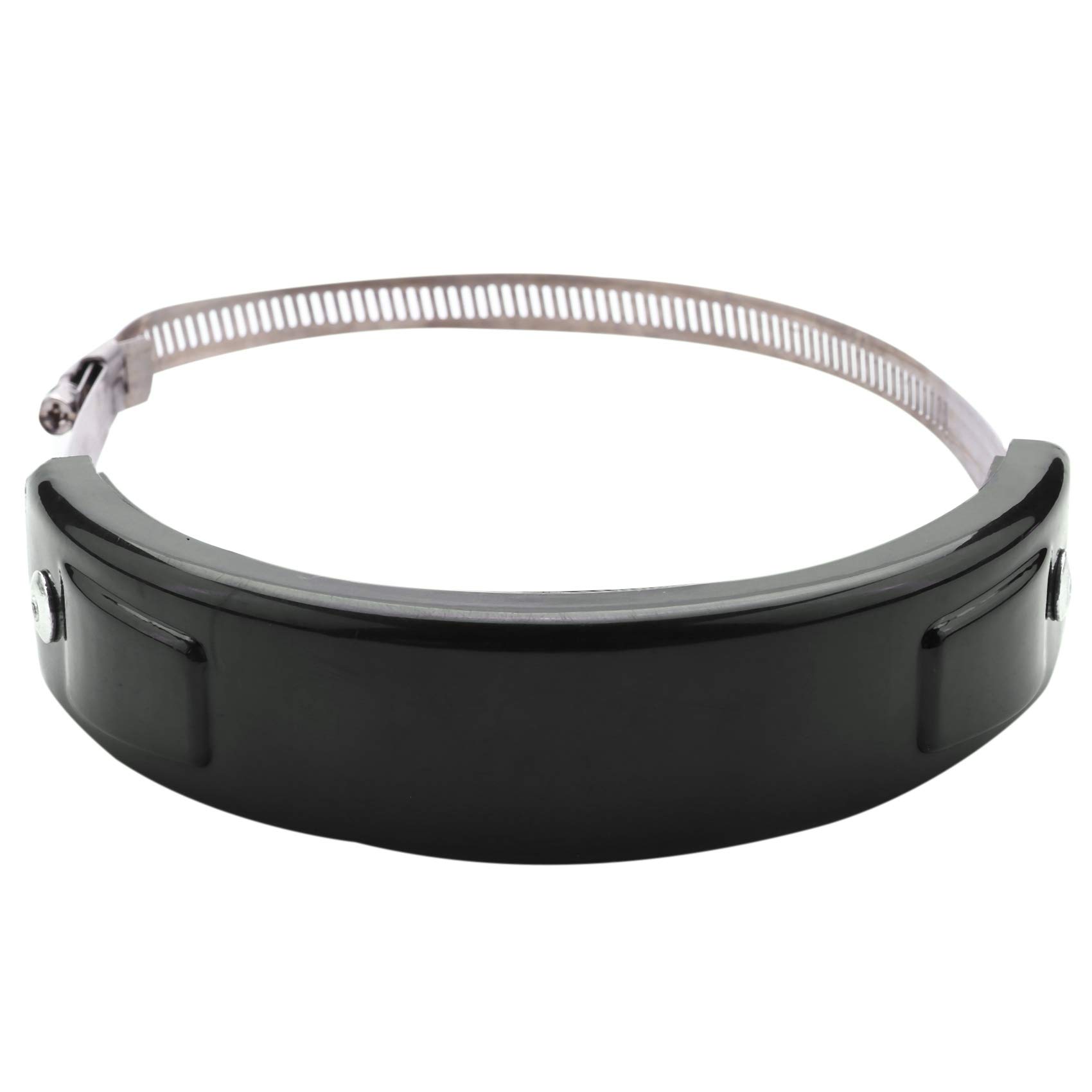 XIAOJUN Accessoires de Moto Protection d'échappement Can Cover Universel Convient 100Mm-160Mm de Diamètre Ovale pour YZF