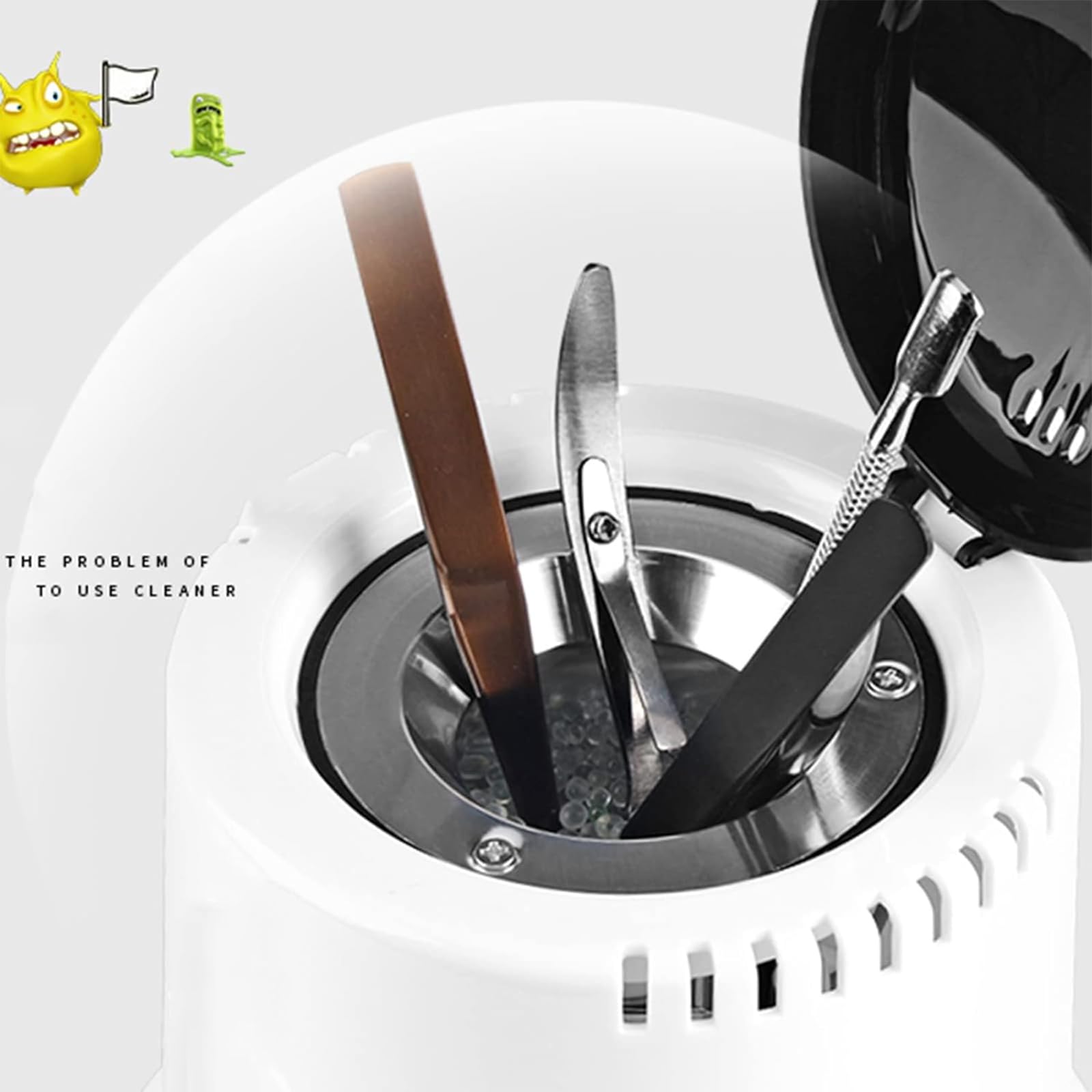 Amazon.co.jp: ネイルツール滅菌器、150℃高温、インジケータライト付き