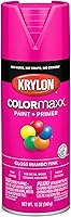 Vista 86 de Krylon K05562007 COLORmaxx Acabado transparente acrílico para uso en interiores y exteriores, color cristal satinado, 11 onzas (paquete de 1)