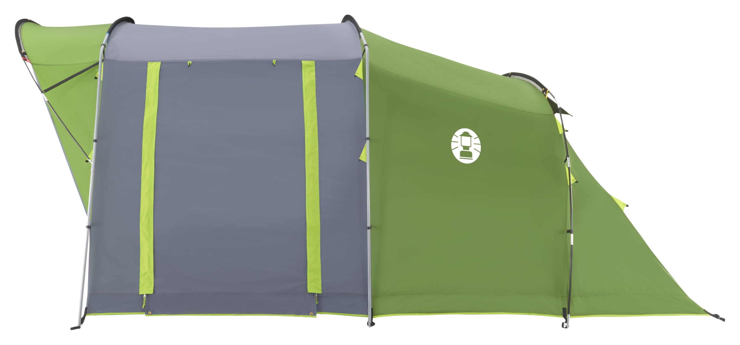 Coleman Oak Canyon - Tienda de campaña para 4 personas, túnel familiar para 4 personas con 2 dormitorios y sala de estar especiales oscurecidos, tienda de campaña para 4 personas, impermeable de 4500