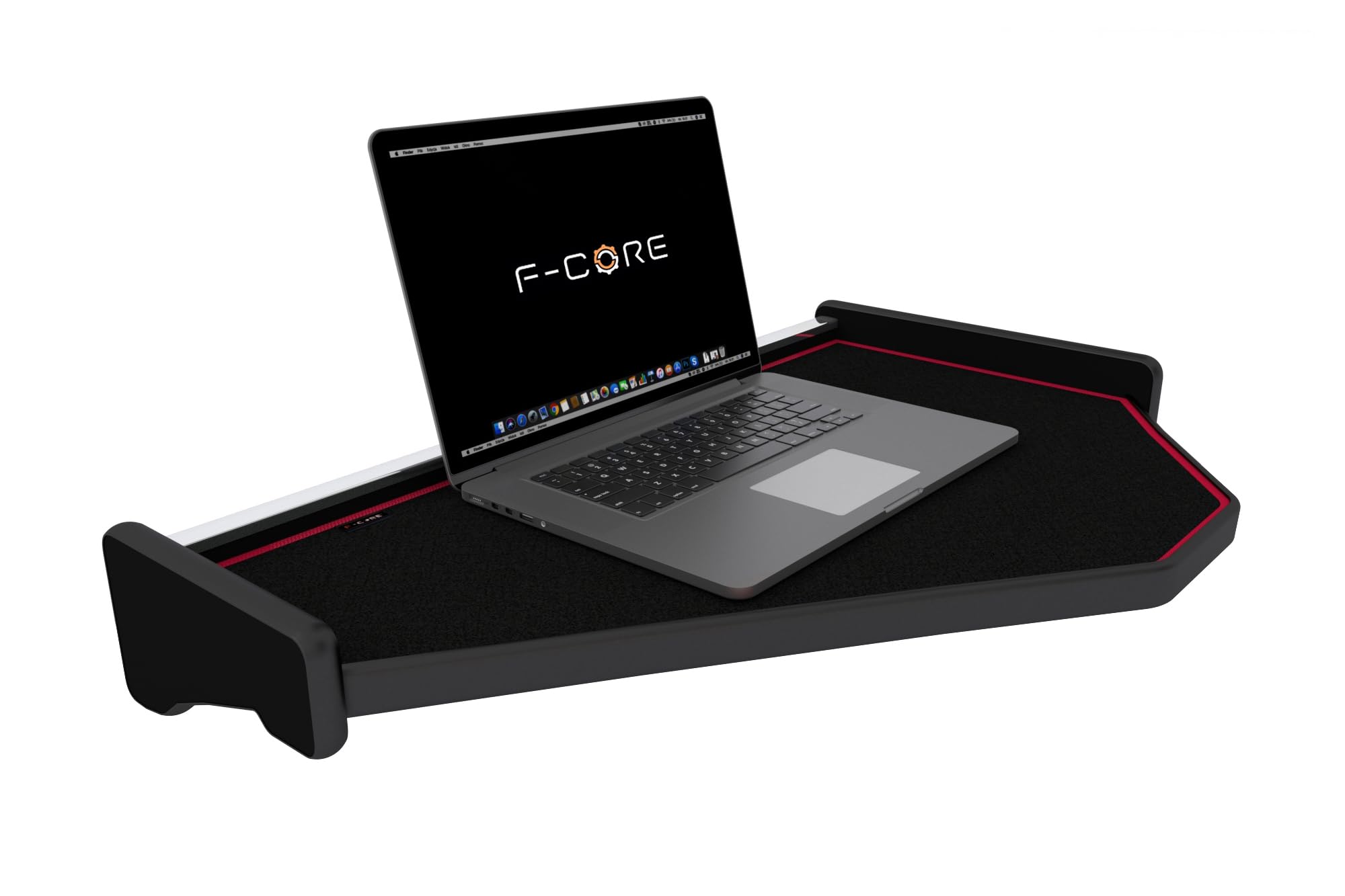 F-CORE Tablettes Tableau de Bord Camion compatibilité pour Volvo FMX 4 01.13- FM 4 01.13-12.19 Centrale Rouge