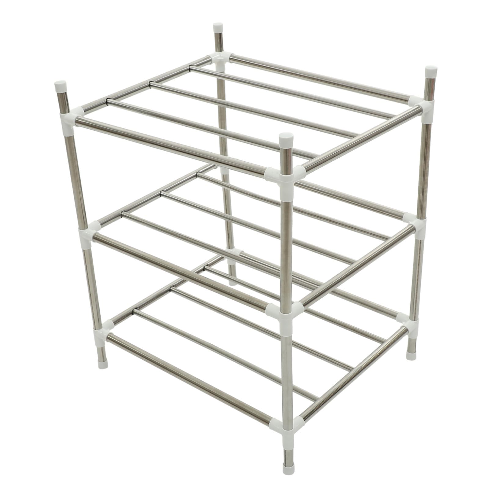 Alipis Wear Resistant Pan Organizer Rack Kitchen Pot Holder for Efficient Pantry Organization Draining Design for of Cookware Household