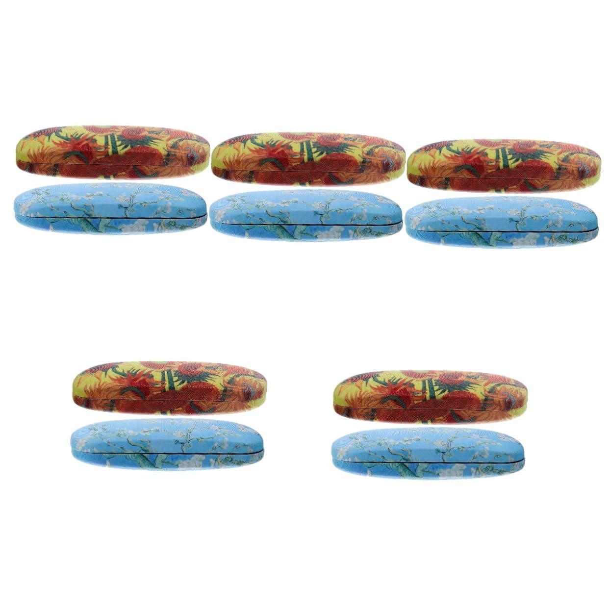 Brillenetui Brillenaufbewahrung Fall Brillen-organizer Gläser Faltbar Sonnenbrille Reisen Gänseblümchen Sonnenbrillen Brillenlager Pu