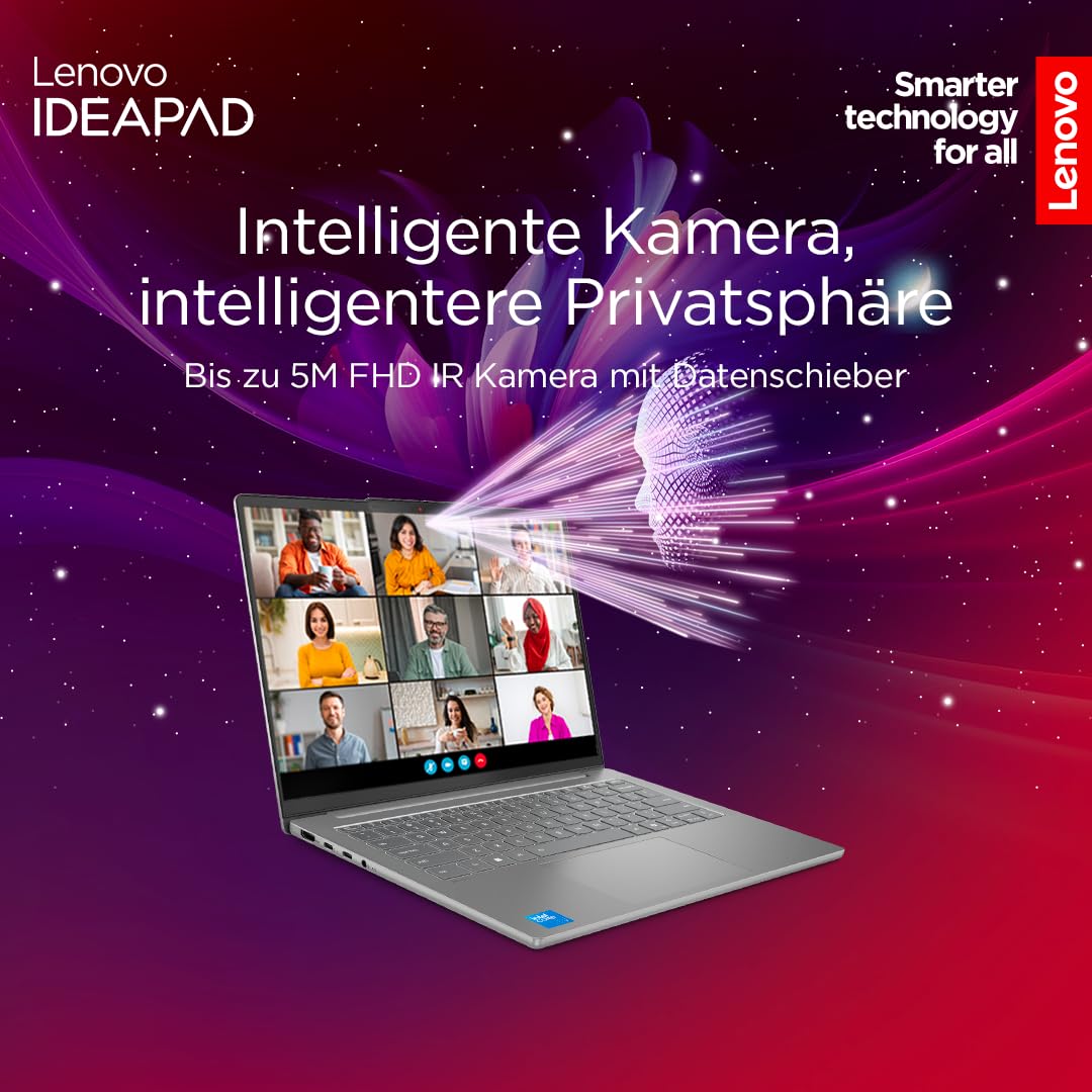 Lenovo IdeaPad Slim 5i Laptop | 14" OLED WUXGA Display | Intel Core i7-13620H | 16GB RAM | 5... Ansicht 8