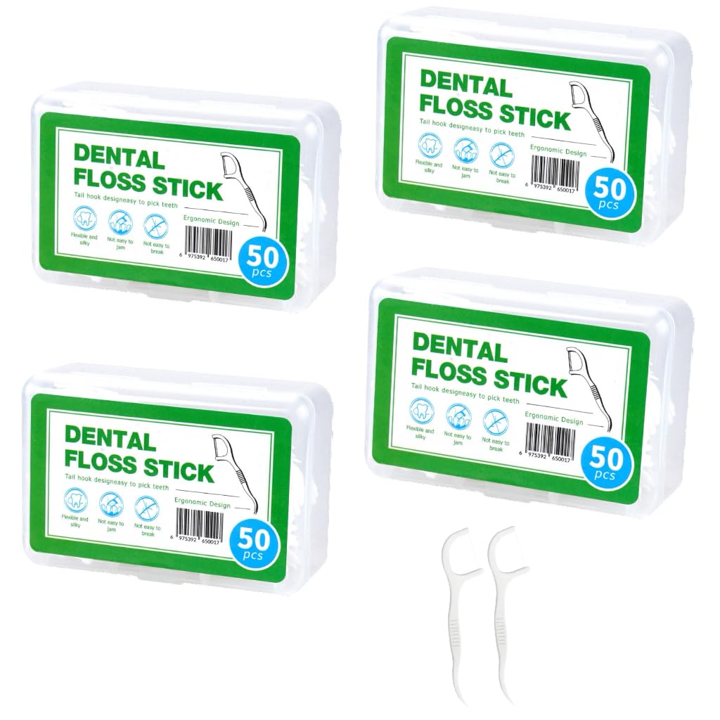 Vtesey フロス 200本 デンタルフロス