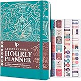 Legend Planner Hourly Schedule Edition – Deluxe Weekly & Daily Organizer with Time Slots. Time...