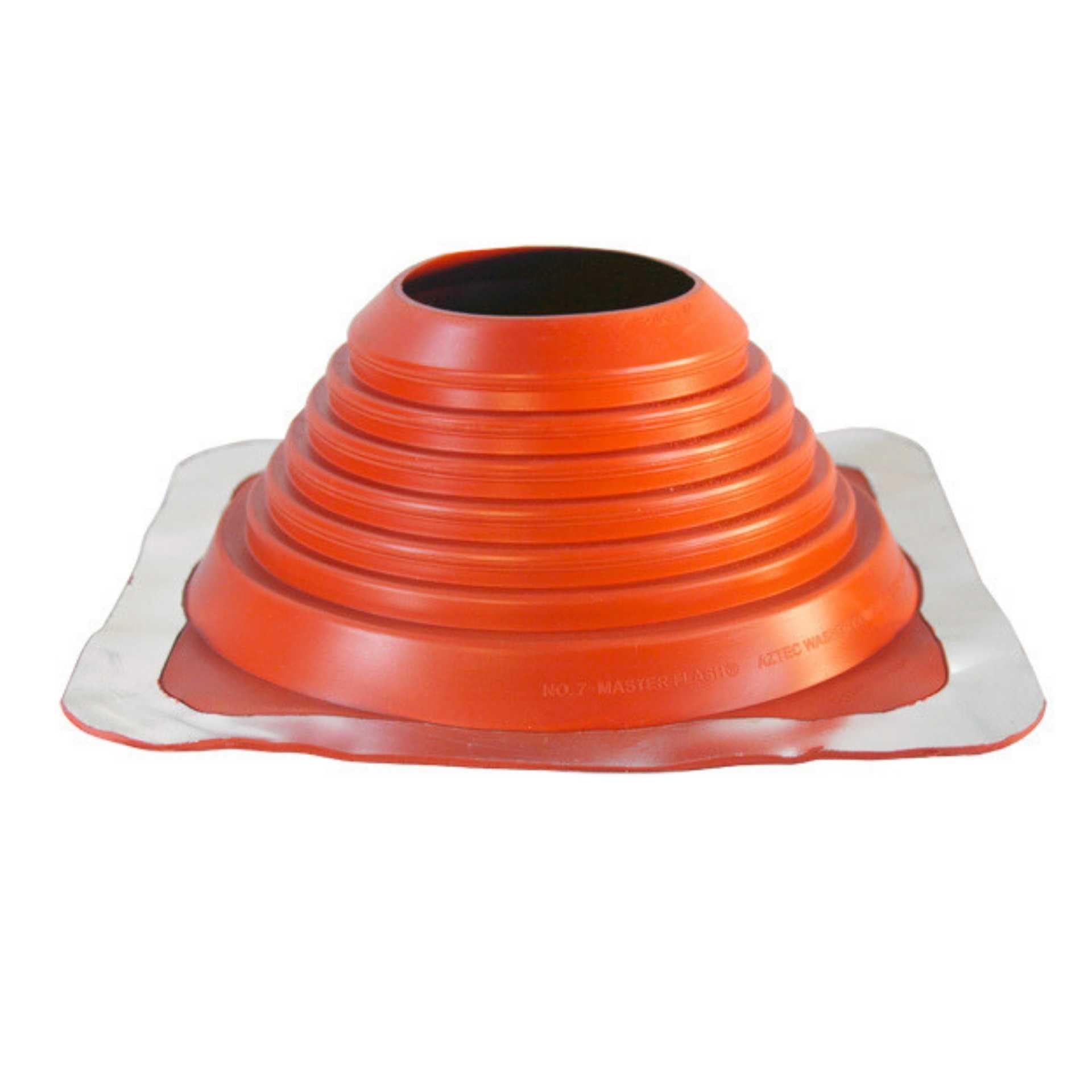 Transición de techo de silicona | Resistencia a temperaturas de hasta 260 °C | Brida flexible para techos y tuberías