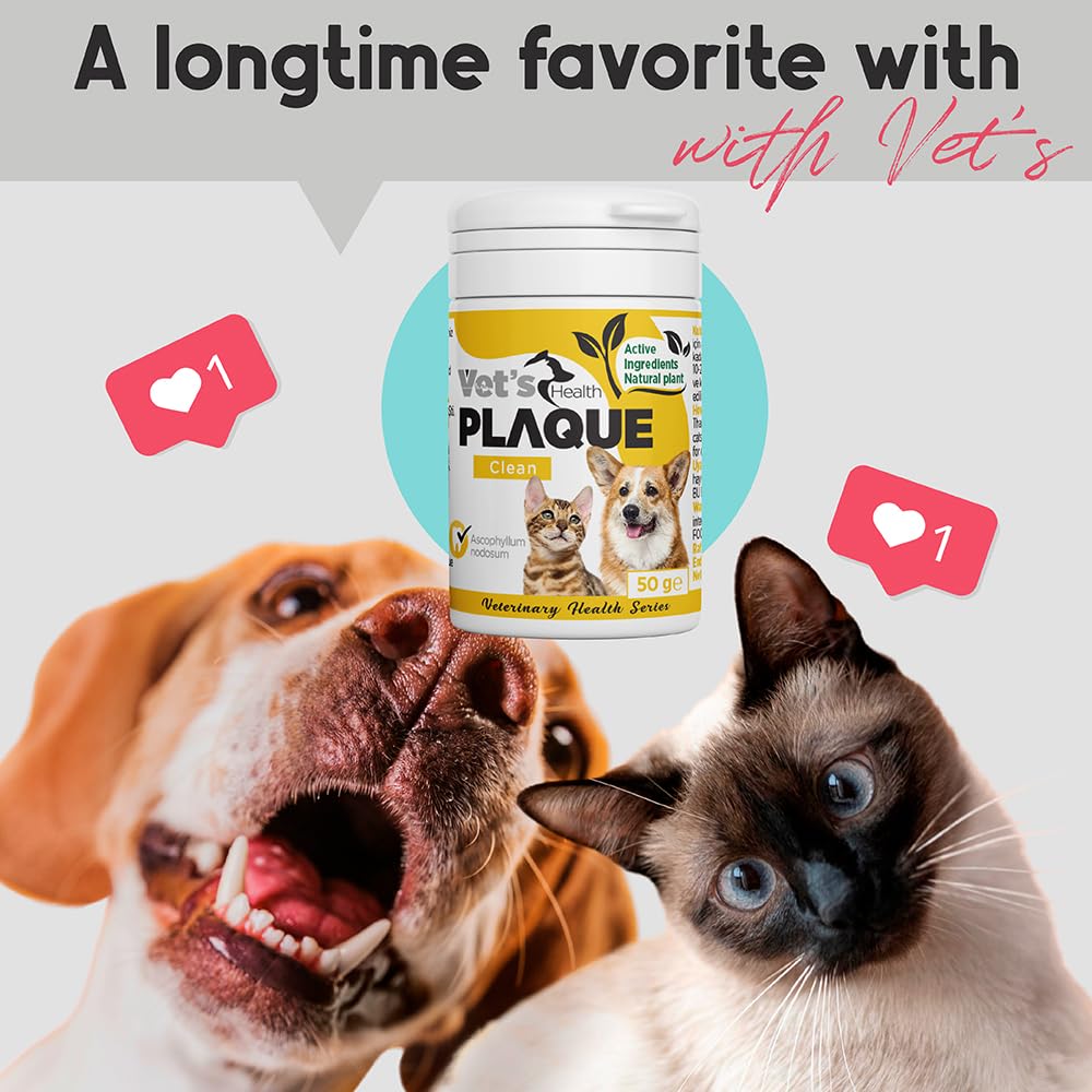 Plaqueclean Kedi Ve Köpekler Için Diş Taşı, Tartar Ve Plak Giderici Ağız Ve Diş Bakım Ürünü 50g
