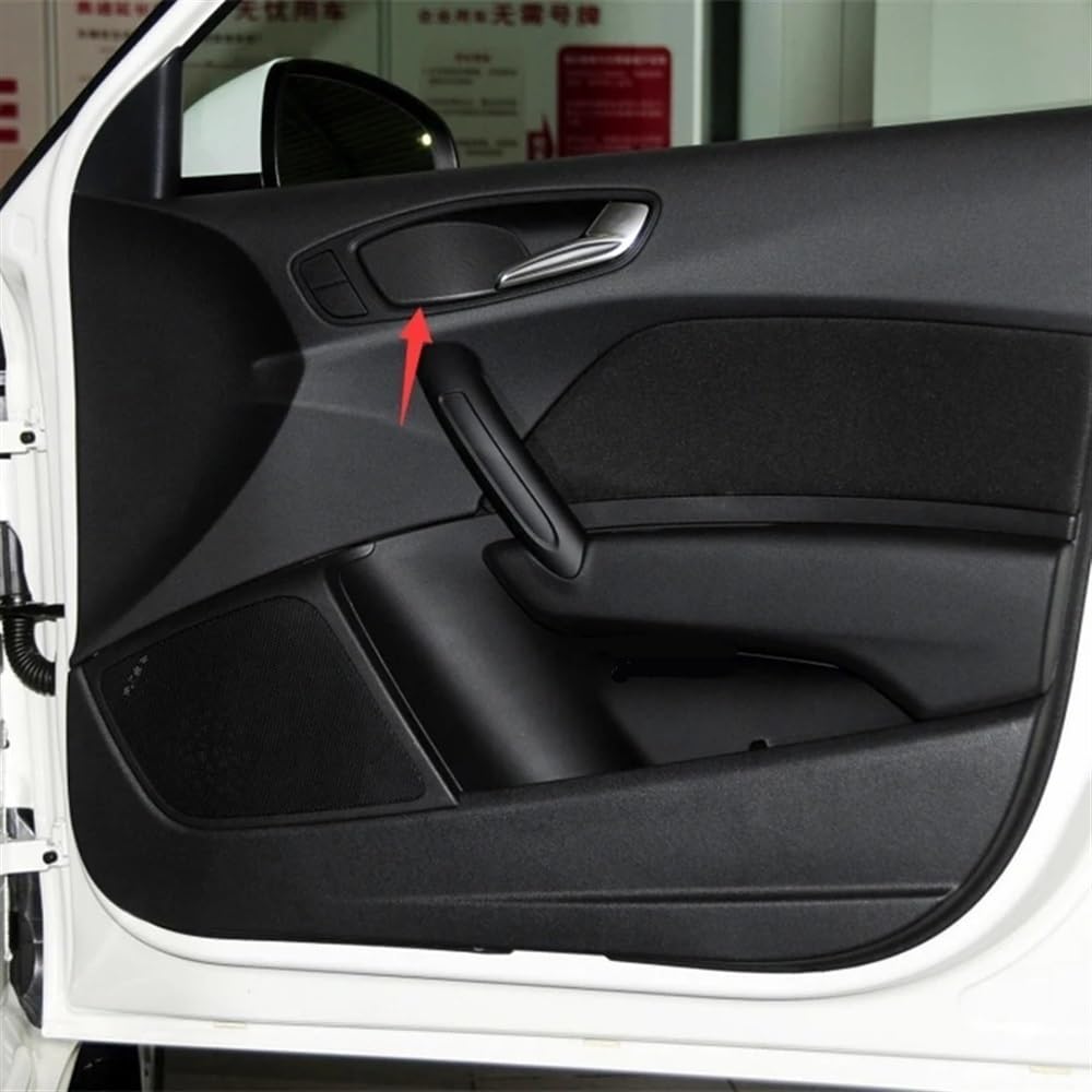 Auto Anteriore Sinistra Destra Porta Altoparlante Copertura Trim Pannello di Copertura for Audi A1 8X S1 2010 2012 2013 2014 2015-2018 8X0035423 8X0035424 Pezzo di Ricambio (Color : 1Pcs Right)