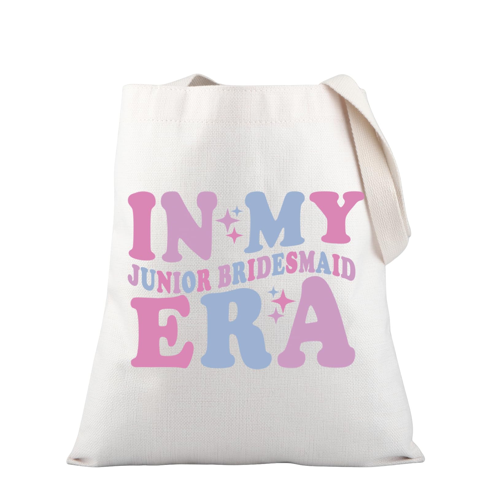 PLITI Junior Bridesmaid Gift Bridesmaid Proposal Gift Wedding Party Gift In My Junior Bridesmaid Er Tote Bag From Bride