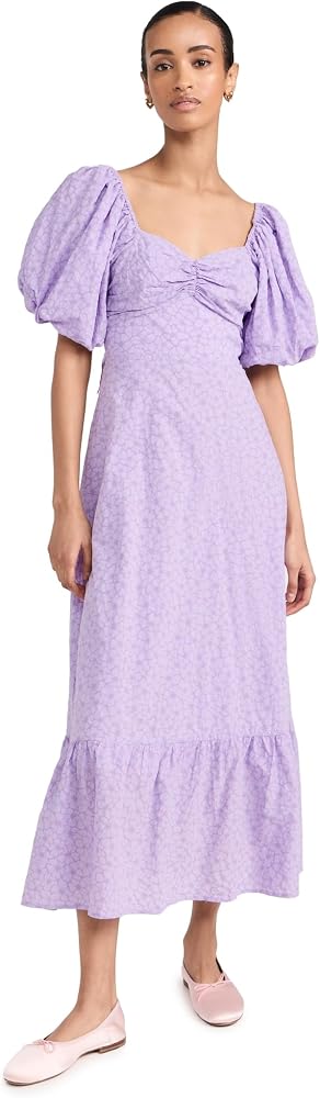 english factory ruffle sleeve maxi dress English Factory Ruffle Sleeve Maxi Dress